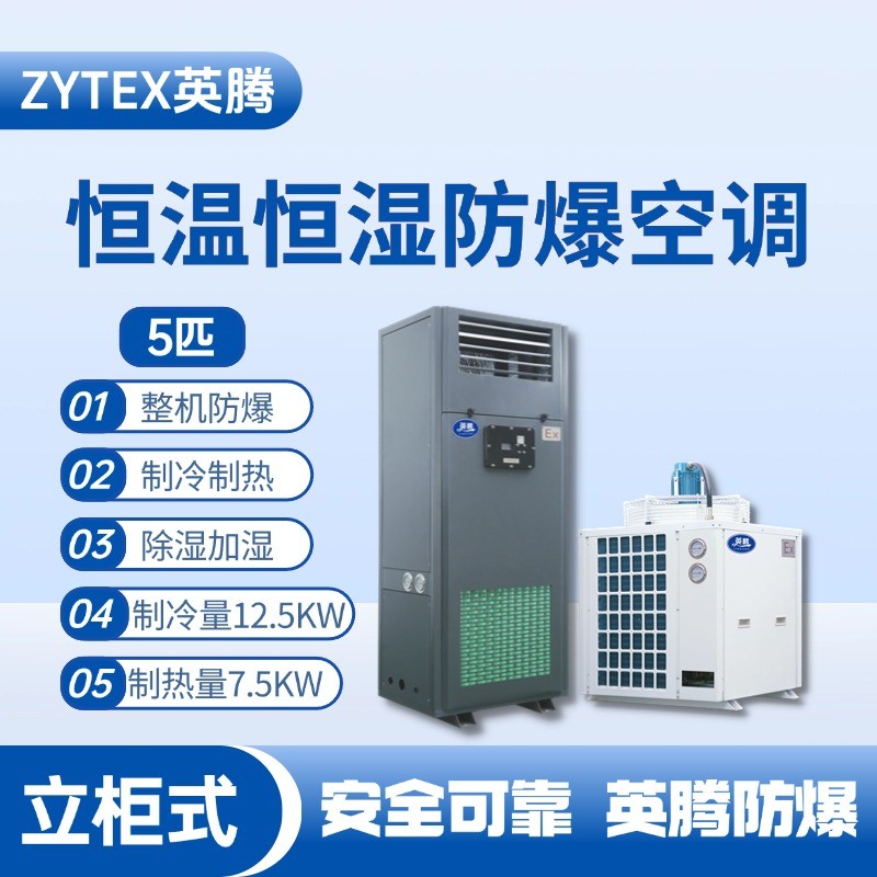 5匹立柜式防爆恒溫恒濕空調(diào)機(jī) 乙炔倉庫使用